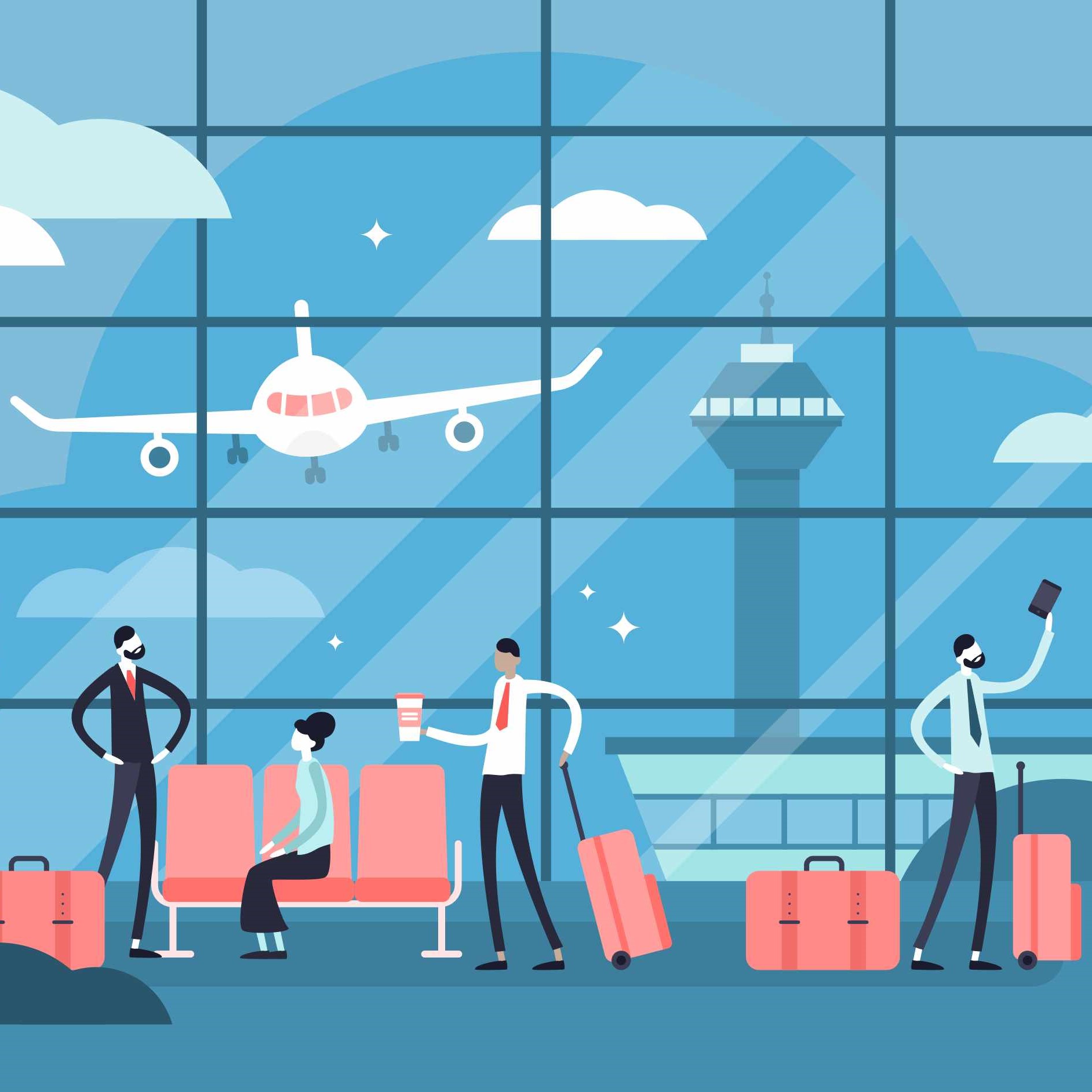Loyalty in action at the airport